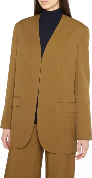 Fie Open-Front Wool Jacket