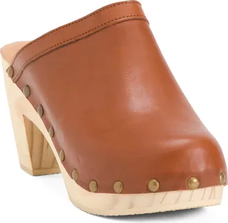Leather Handmade Clogs