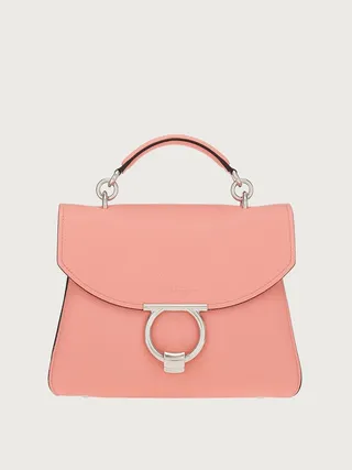Ferragamo Women Gancini top handle Pink