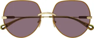 Chloé Eyewear Round Frame Sunglasses