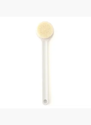 Polypropylene Shower Brush, 33 cm, Off White