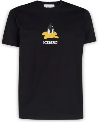 Iceberg Daffy Duck Printed Crewneck T-Shirt