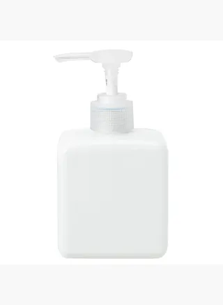Porcelain Dispenser, Square, 250 ml, White