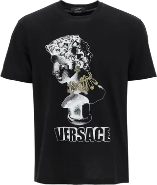Versace Mitchel Fit Printed T-Shirt