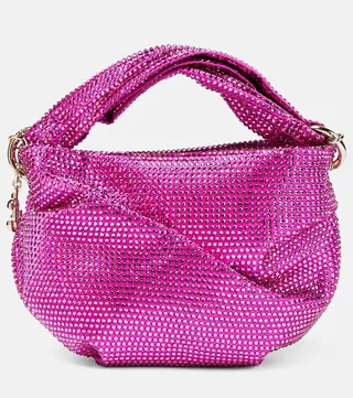 Bonny crystal-embellished tote bag