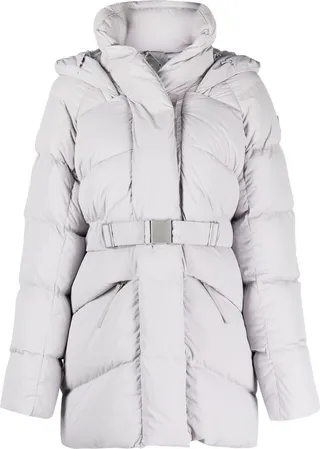Belted Padded Down Jacket