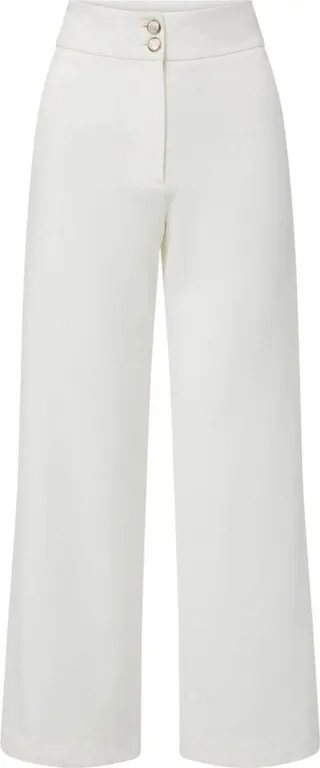 Jeanne high-waisted cropped trousers