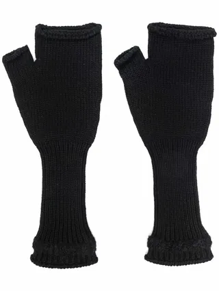 Fingerless Cashmere Gloves