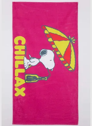 Woman Snoopy Licenced Towel