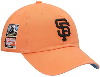 Men's '47 Orange San Francisco Giants 2007 Mlb All-Star Game Double Under Clean Up Adjustable Hat