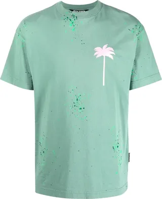 logo-print T-shirt