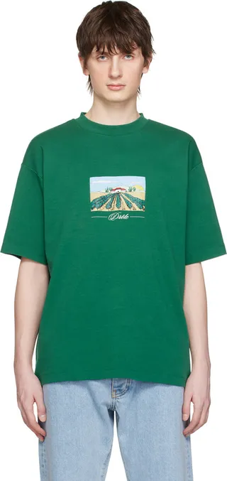 Drôle De Monsieur Green 'Le T-Shirt Vignes' T-Shirt