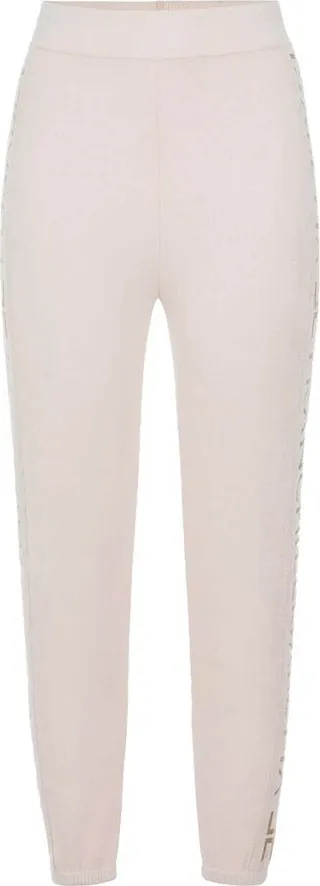 Elisabetta Franchi Butter Sweatpants With Logo
