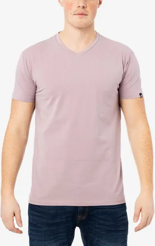 X-Ray Men's Basic V-Neck Short Sleeve T-shirt