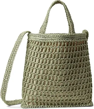 Madewell The Small Transport Crossbody: Straw Edition (Forgotten Landscape) Handbags