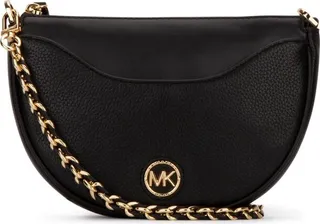 Michael Michael Kors Logo Plaque Zip-Up Shoulder Bag
