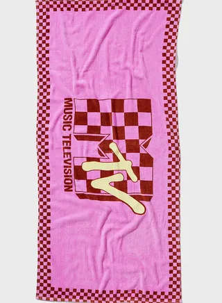 Kids Logo Mtv Towel