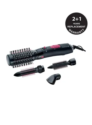 Volume And Curl Airstyler Set Black/Pink