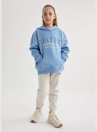 Girl Jogger Fit Knitted Trousers