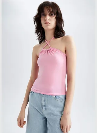 Slim Fit Strappy Vest