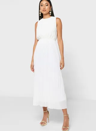 Pleated Dress