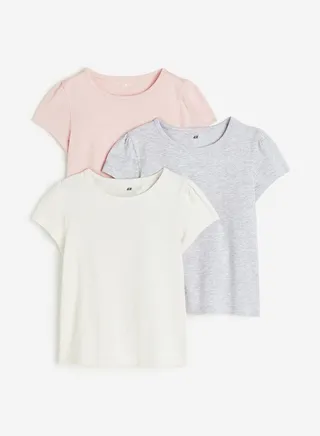 Kids 3 Pack Essential Printed T-Shirt