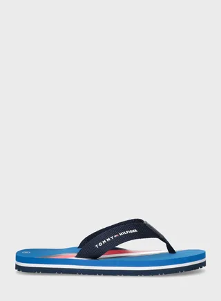 Kids Striped Flip Flops