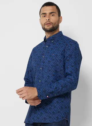 Printed Slim Fit Shirt