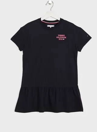 Youth Logo Knitted Dress