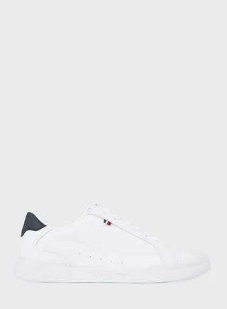 Logo Print Lace Up Sneaker