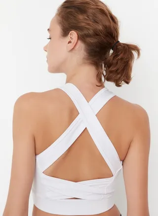 Cross Back Sports Bra