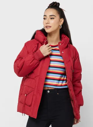 Padded Jacket With Hood