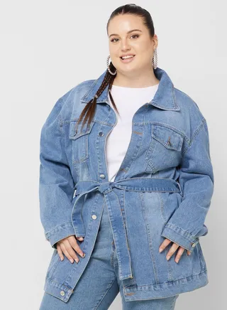 Button Down Denim Jacket