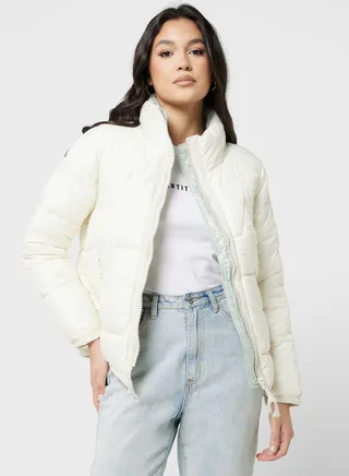 Padded High Neck Jacket