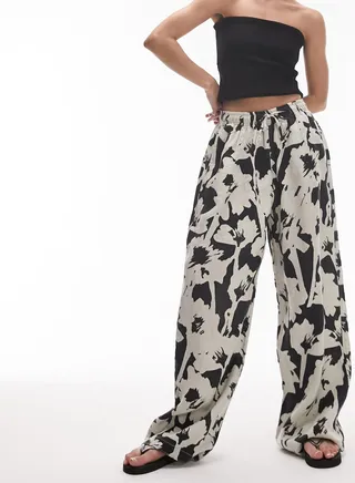 Floral Print Pants