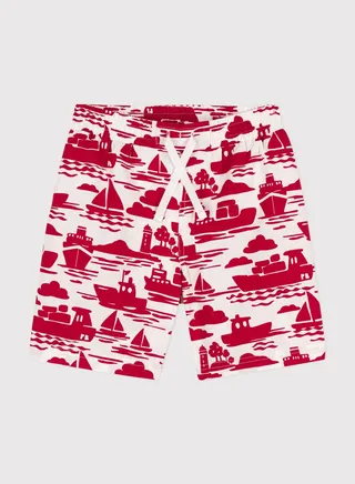 Youth Printed Swimming Shorts