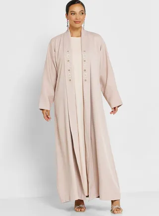 Tiered Embellished Abaya
