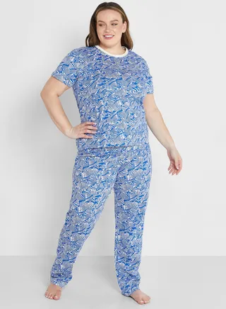 All Over Printed Pyjama Set