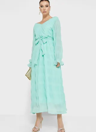 Tiered Smock Dress