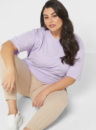 Oversized Crew Neck T-Shirt