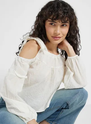 Cold Shoulder Top