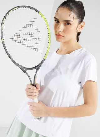 Mesh Cutout Athletic T-Shirt