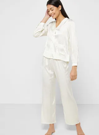 Satin Pyjama Set