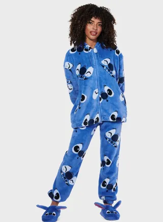 Graphic High Waist Pyjama