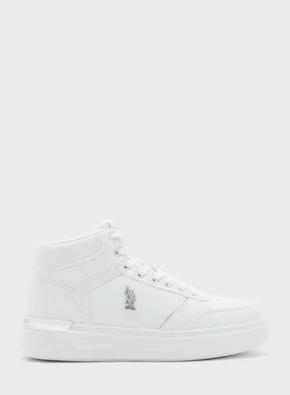Lace Up Low Top Sneakers