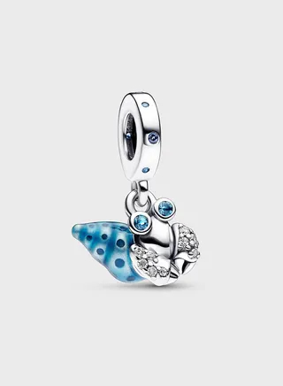 Glow-In-The-Dark Hermit Crab Dangle Charm