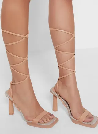 Multi Strap High Heel Sandals