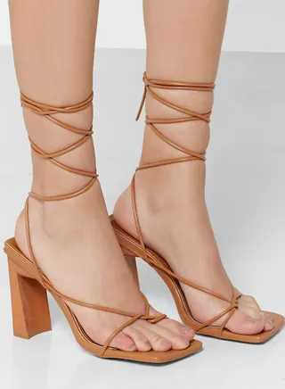 Multi Strap High Heel Sandals