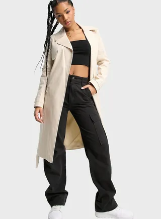 Pocket Detail Coat