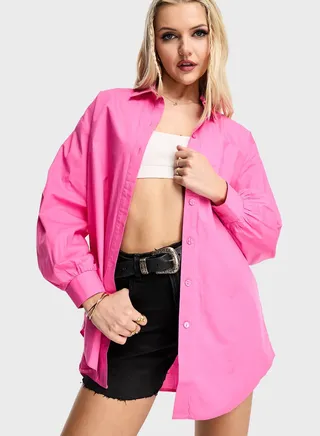 Button Down Oversized Shirt